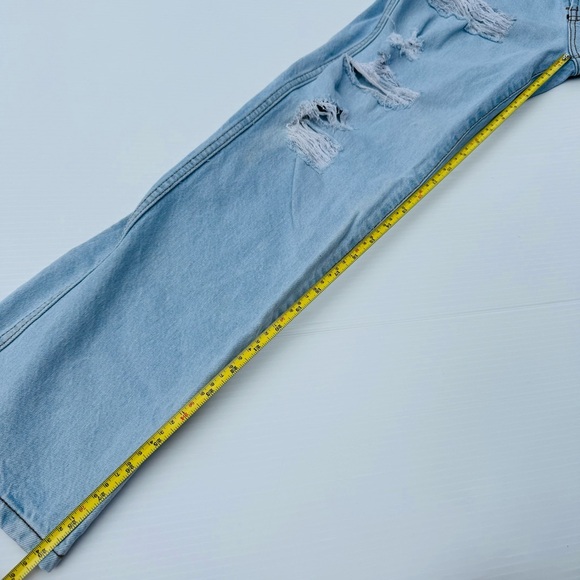REVICE Light Blue Distressed Women Jeans - Picture 8 of 13